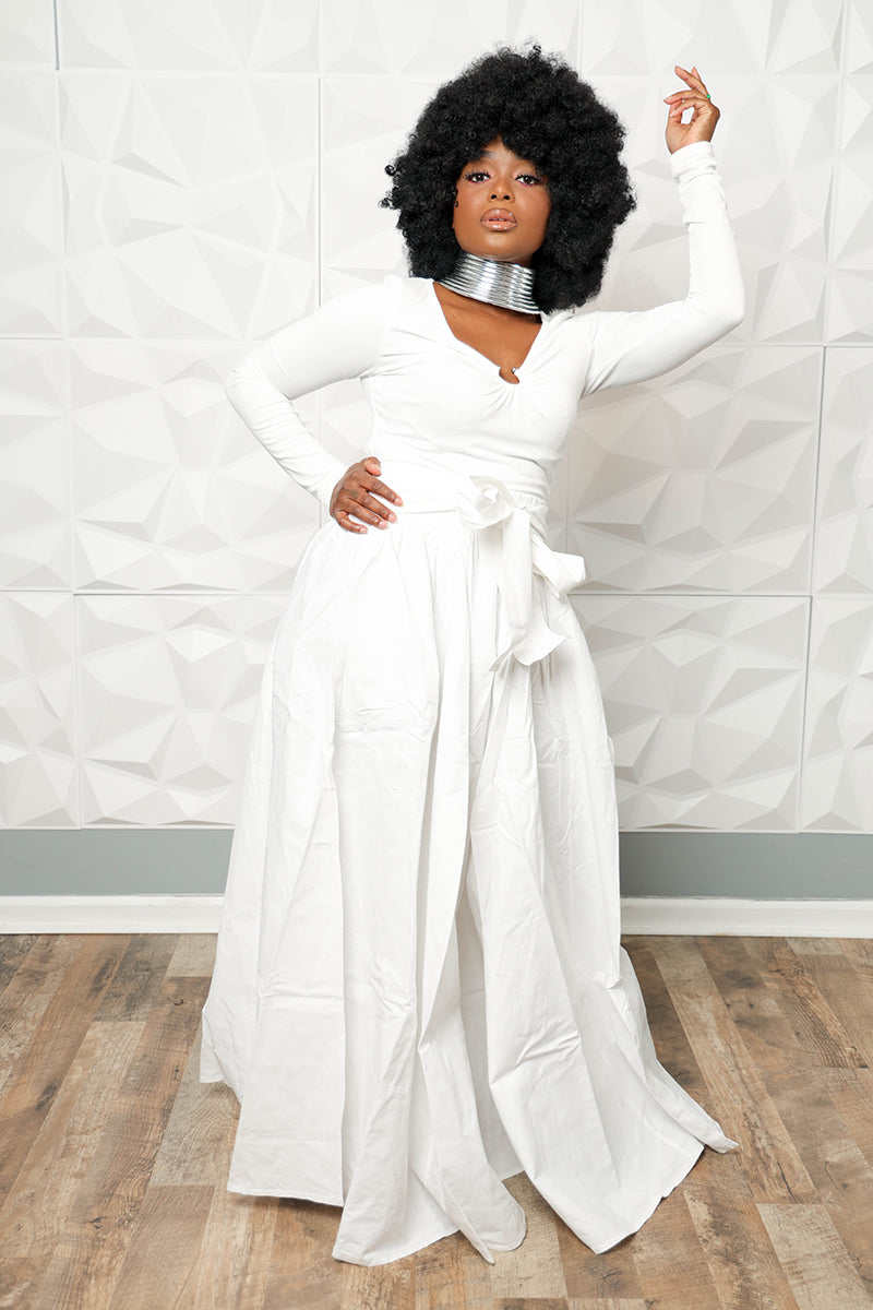 Maxi Skirt White