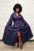 Ava African Denim Dress