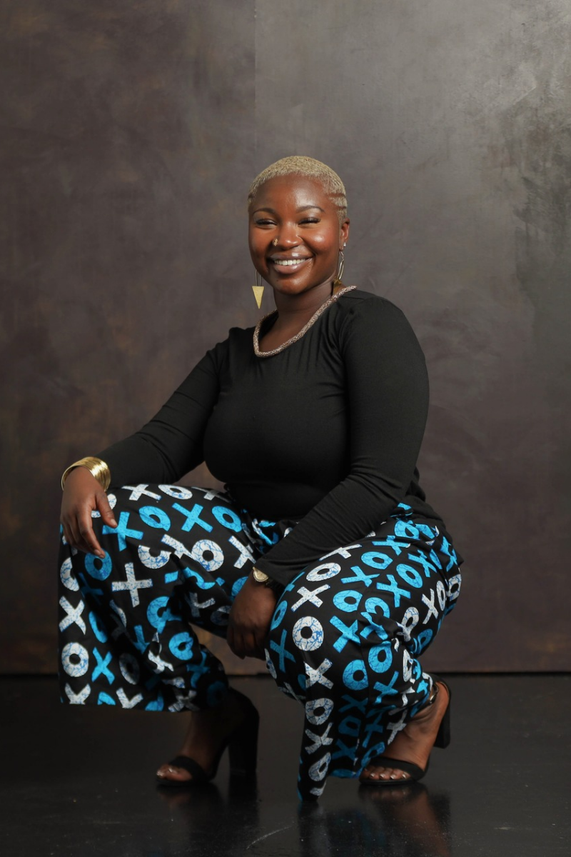 African Palazzo Pants with Pockets Zambezi
