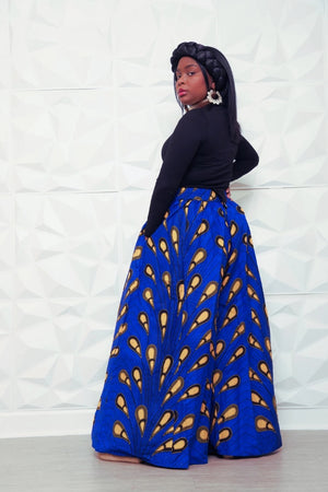 African Palazzo Pants Zambezi