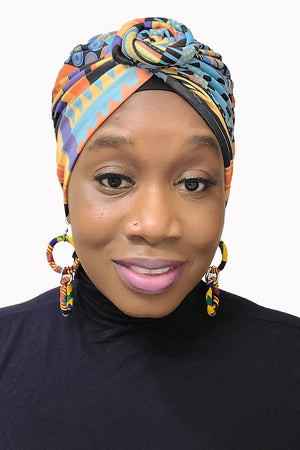 Pre Knotted Pre tied Turban Hat Kimmie
