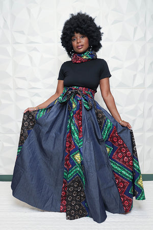 Shadima African Skirt