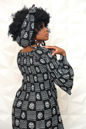 Sawi African Gye Nyame Dress