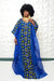 Africa Print Handmade Knitted Tye Dye Kaftan Nasia