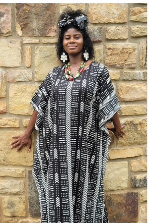 African Print Moo Moo Dress for Women Online 