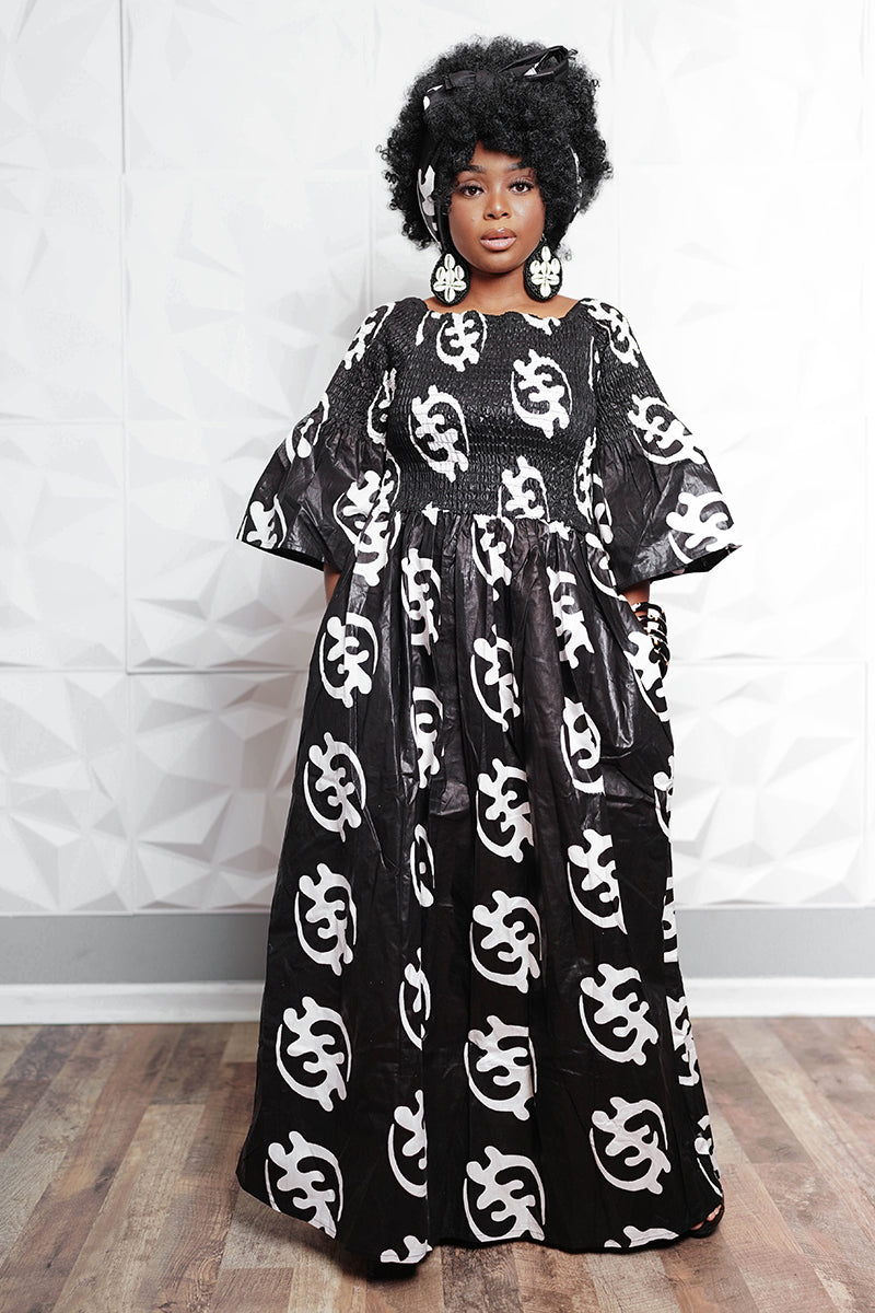 Nawi African Gye Nyame Dress